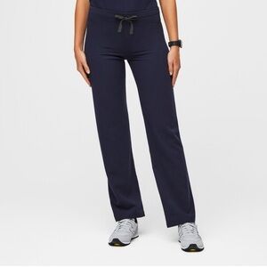 Figs Livingston Basic Scrub Pants (Tall) in Navy